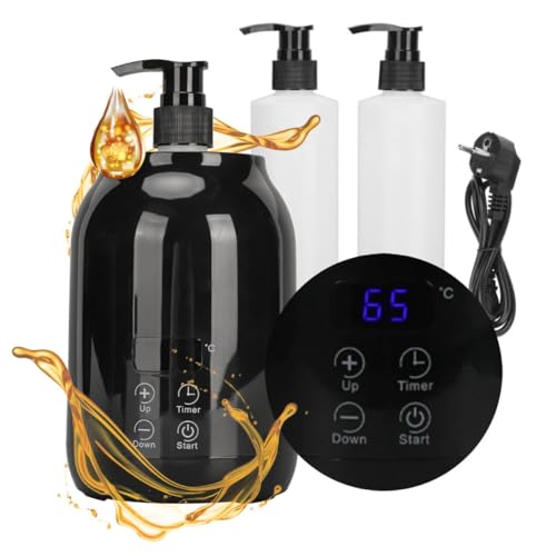 Opiniones y reviews de Calentador de Aceite - solo los mejores. 44 WODHMIEY Calentador de Aceite de Masaje,Pantalla LED Control de Temperatura 30°C-65°C,Pequeño y Portátil con 2 Botellas y 2 Cabezales de Bomba para Masajista (Enchufe de EE....