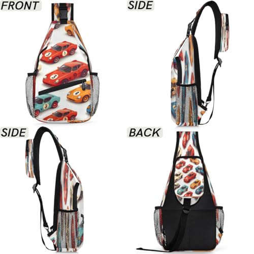 Bolsa sling unisex para viaje y senderismo 7.9x3.5x14.2 in miniatura 6