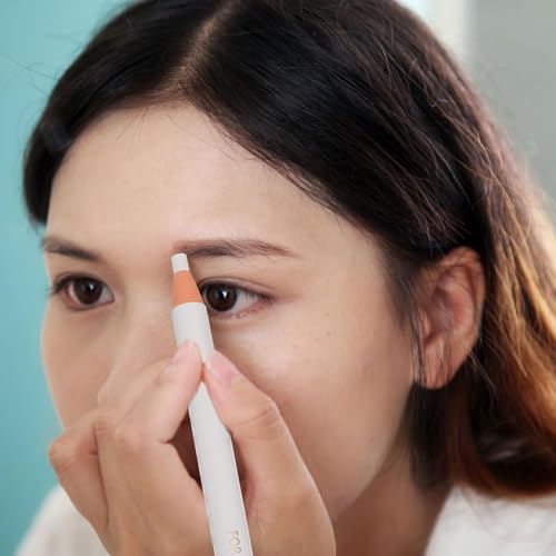 3 unidades de lápiz delineador blanco para maquillaje de ojos miniatura 3