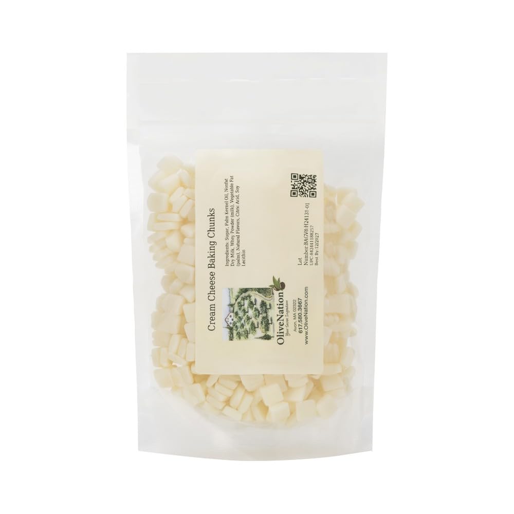 Cream Cheese Flavored Chunks OliveNation Cream Cheese Baking Chunks for For Baking Topping 80 00oz