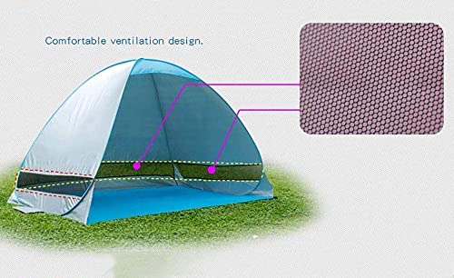 Tente nomade pliable étanche avec abri soleil de camping extérieur - 3