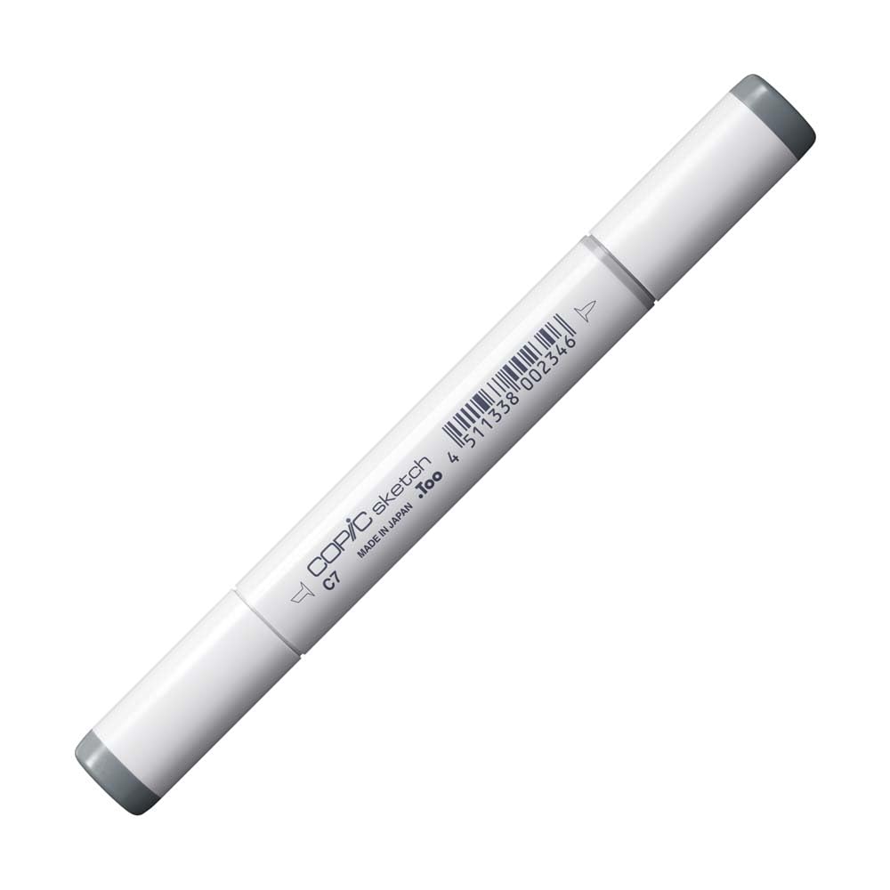 【美品】コピック Amazon | C7 コピック スケッチ【クールグレイNo.7】 10211007