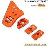 ktm sx gabelbrücke Die Achssperre ermöglicht eine schnellere Achsentfernung und die Ketteneinstellerblöcke sind robuster, wodurch sie den Anforderungen des harten Kernsports gewachsen sind.