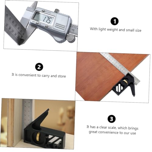 Équerre de menuiserie durable Mipcase avec contrôle d'angle ultra précis - 7