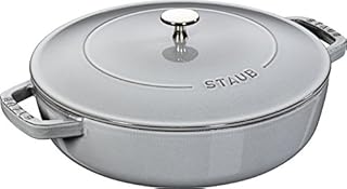 STAUB Cast Iron Chistera, Grey, 24 cm
