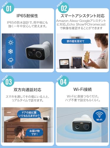 Tapo 防犯カメラ TP-Link Tapo C400 KITサムネイル5