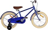 AMIGO Mister Kinderfahrrad - Jungenfahrrad - 16 Inch 24 cm - Rücktrittbremse - Blau