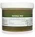 Natural Way Hard Wax: Face & Body Waxing | Tea Tree Formula Microwaveable - 24oz