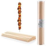 TONGYE Premium Natural BBQ Bamboo Skewers for Shish Kabob, Grill, Appetizer, Fruit, Corn, Chocolate...
