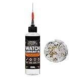 60ml Watch Oil - Precision Lubricating Fluid, Long Lasting Synthetic Watch Lubricating Oil for Smooth Movement and Reduced Friction in Mechanical Timepieces, Rust Resistant Maintenance
