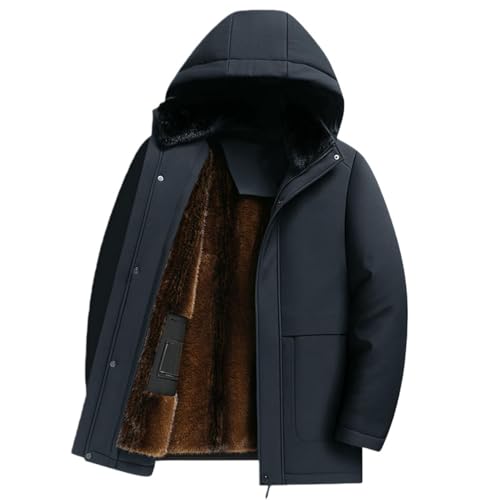 Veste d'hiver rembourrée homme protection grand froid 2-en-1
