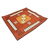 Toyvian 1pièce Tapis De Jeu Dominoes Bruit Tapis De Table Carré Multi-Usage pour Jeux De Cartes Dés