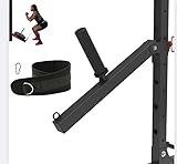MEGASTAR LE02 Belt Squat Lever Arm for 2x2 Power Rack – with Squat Belt, Compatible with 1