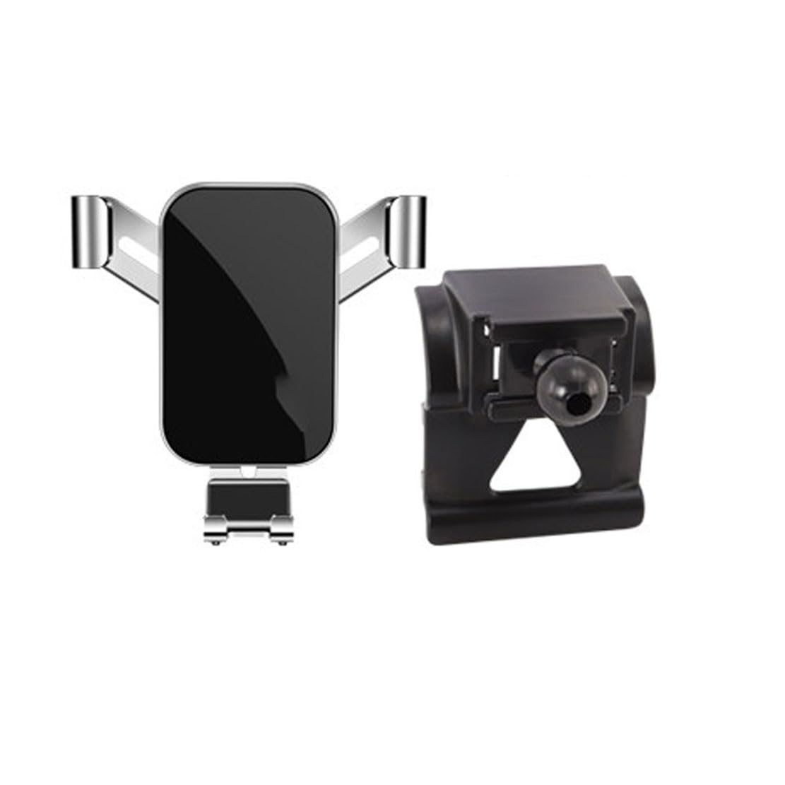 GYHZNB Car Phone Holder,Compatible with 10th-generation Hyundai Sonata 2020–2024,Mobile phone accessories,silver