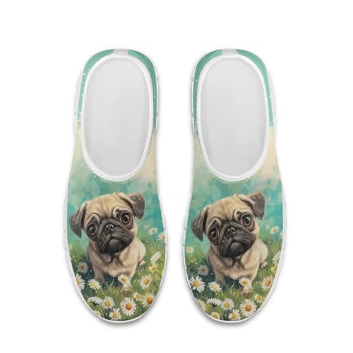 Image of Jeiento Cute Dog Women's Casual Slip On Shoes Loafers Sneakers for Women