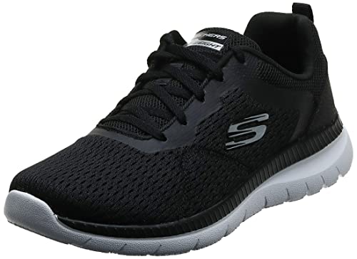 Tênis Bountiful-Quick Path, Skechers, Feminino, Preto/Branco, 36