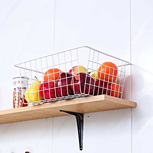 14-Upright-Freezer-Storage-Baskets-White-Wire-Storage-Bins-Large-Bakset-for-Freezer-Pantry-Bathroom-Organizing-Set-of-4