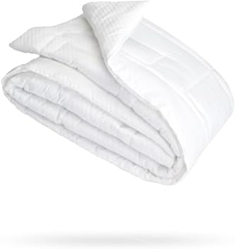 NiKKEN Kenko Dream Light White Comforter King Size 1269, White Bedding King Size Comforter, Lightweight & Soft Cooling Summer Bedspread, Comfortable & Thin Summer Bedding, Bedspread & Blanket for Bed