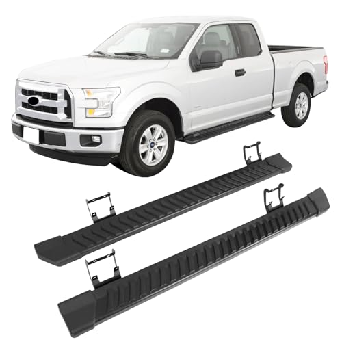 Estribos de Acero Negro para Ford F150 2015-2022