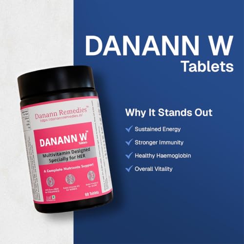 Image of Danann Multivitamin Tablets for Women, 60 Tablets | 30+ Vitamins and Minerals