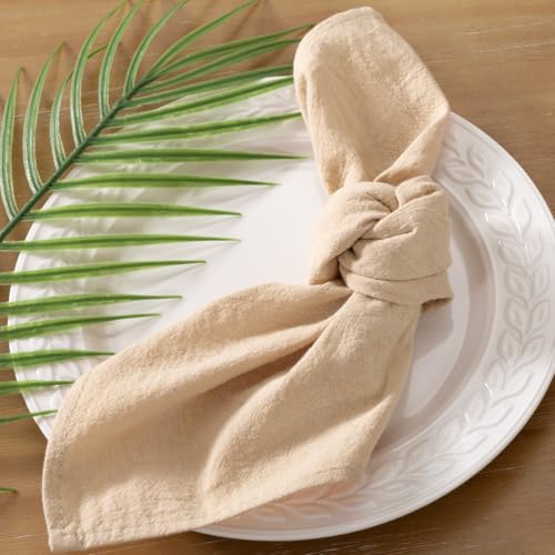 Cloth Napkins Fall Washable Reusable Linen Wedding Party Home Table Decor by Socomi - Used condition - Image 2