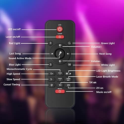 Nestling Galaxy Lights Projector, Star Projector with Music Bluetooth Speaker & Remote Control, Night Lights for Kids Adults, for Room Decor,Ceiling,Party 7 41l2Cd7XZYL. AC