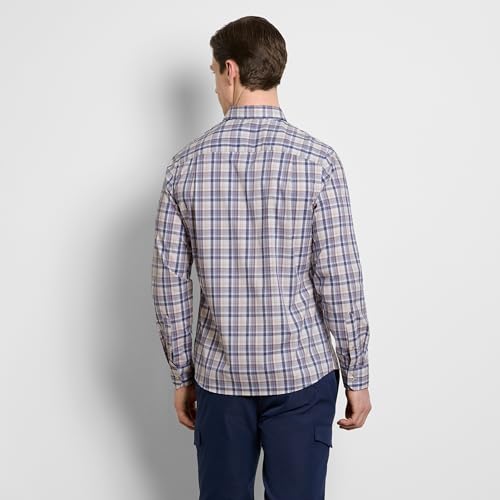 Van Heusen Men's Originals Long Sleeve Button Down Shirt, Slim Fit Regular Length, Comfortable Stretch Fabric3