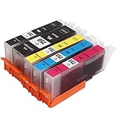 Hyuduo Ink Cartridge Replacement High Yield Ink Cartridge Ink Cartridges Replacement for PIXMA MG...