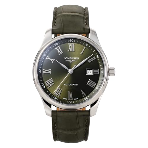 [LONGINES(�����W��)] �}�X�^�[�R���N�V���� �E�H�b�` ������ 3�C���h�� �T�t�@�C�A�K���X �O���[�������� L2.893.4.09.2 �����Y [���s�A���i]