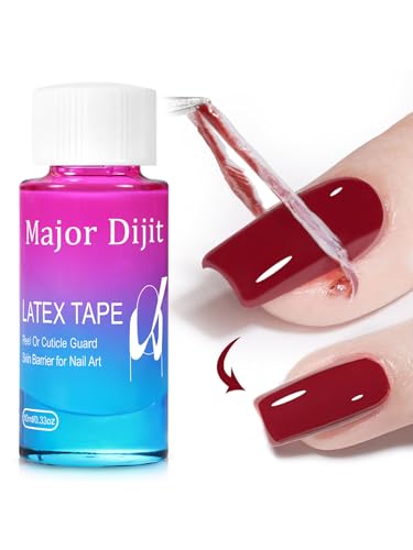 Major Dijit Liquid Latex Tape Peel Off Unghie Lattice Gel