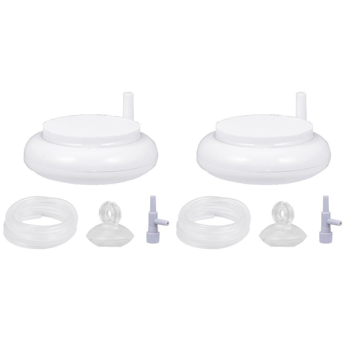 Yardwe 8stücke Luftstein Diffusor Für Aquarien Bubbler Für Hydroponik Leise Sauerstoffpumpe Gleichmäßige Blasenbildung Für Fischteiche Und Aquarien