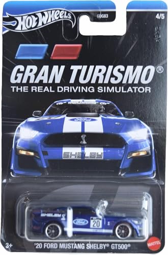 Matchbox Hot Wheels Ford Mustang Shelby GT500 azul miniatura 1