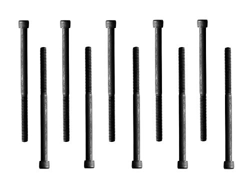 Vis à tête cylindrique 1/4-20 en alliage d'acier haute résistance noir