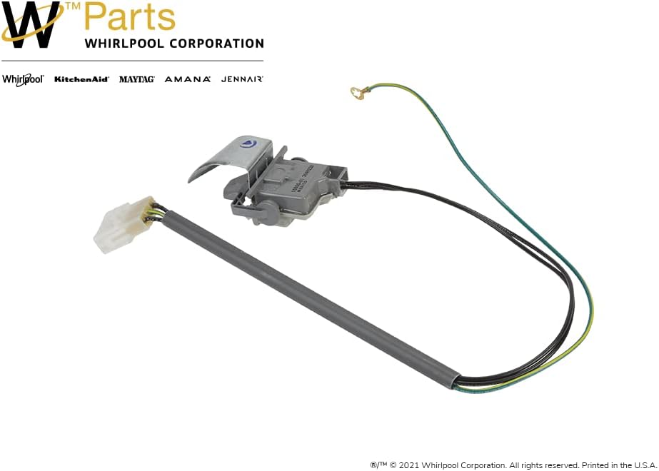 Whirlpool WP3949238 Genuine OEM Top Load Washer Lid Switch Assembly Replacement Part - Replaces 3949238