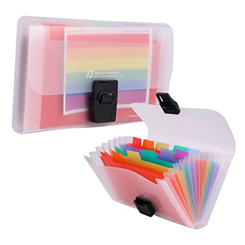 STOBOK 4 Pçs Pacote De Arquivo De Órgão Pasta Expansível Pasta De Documento Bolsa Pasta De Arquivo S