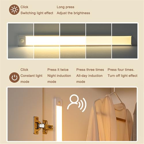 Tira LED con sensor de movimiento PIR ikaufen 15.75 pulg miniatura 4