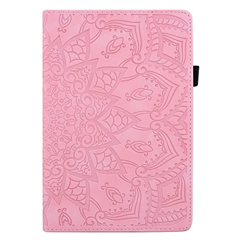 Étui pour Samsung Galaxy Tab S9 Ultra rose fin léger avec porte-carte SM-X910