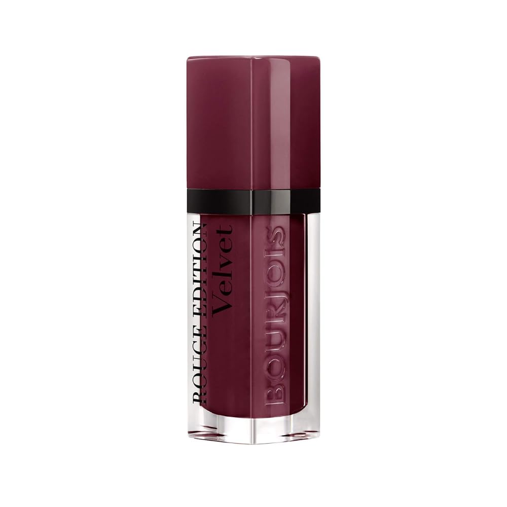 Bourjois Rouge Edition Velvet Liquid Lipstick 37 Ultra-Violette Purples, 6.7ml