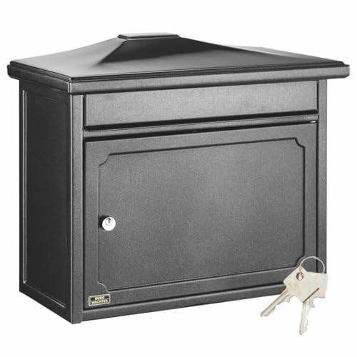 BURG-WÄCHTER Briefkasten ohne Zeitungsfach und Namensschild, Verzinkter...