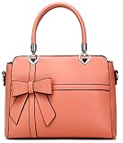 SHUIANGRAN Brick red Purses and Handbags for Women Top Handle Satchel Shoulder Ladies Crossbody Bags