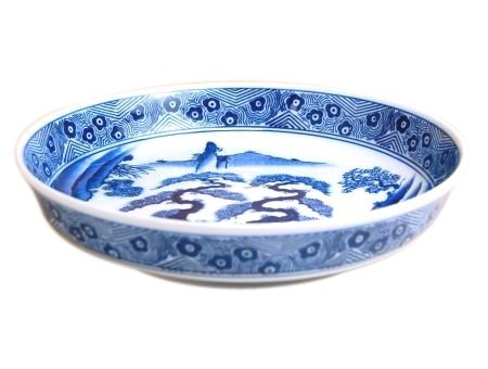 Japanese Bowl Large made in Japan 10.7 inches Ceramic Porcelain