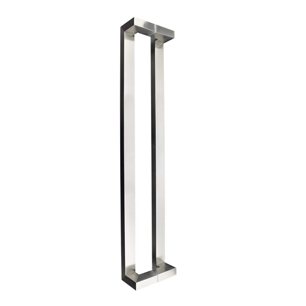 Poignée de porte push-pull en acier anti-glissement pour douche vitrée