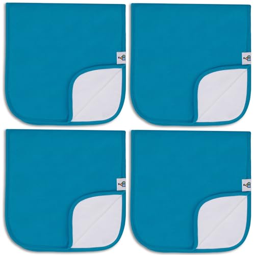 Image of Toppy Organic Cotton Burp Cloths | Soft and Absorbent | Baby Infant Boys and Girls | Large - 21" x 10"