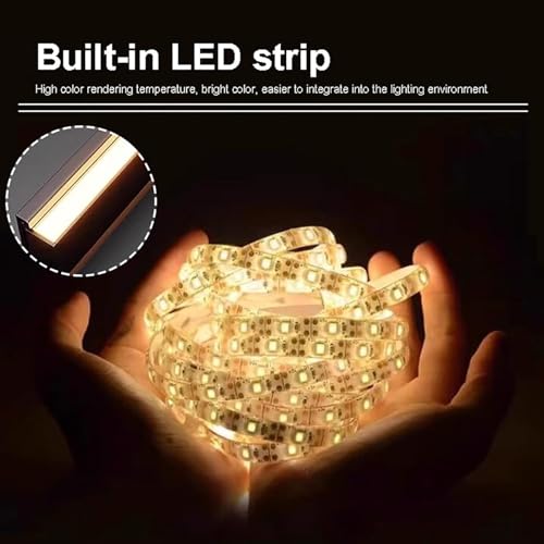 Étagère flottante LED en métal pour optimiser les petits murs