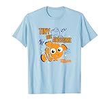 Disney Pixar Finding Nemo Tiny But Awesome Big Chest Logo T-Shirt
