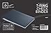 Executive 7 Ring Check Binder, 500 Check Capacity, for 9x13 Inch Sheets, with 6 Year Calendar Organizer, Sleek Business Design, Premium Quality - Navy Color (11705)