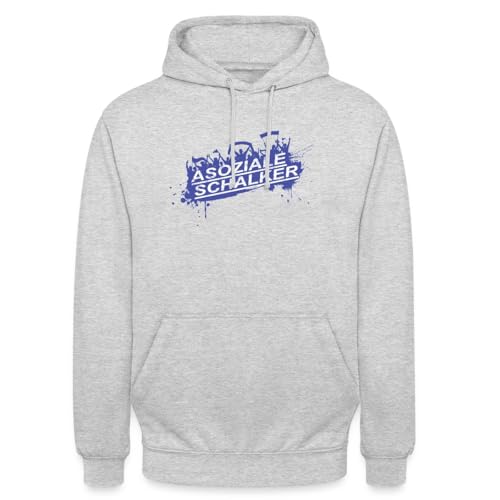 Spreadshirt Asoziale Schalker Fan Design Schalke Fußball Unisex...