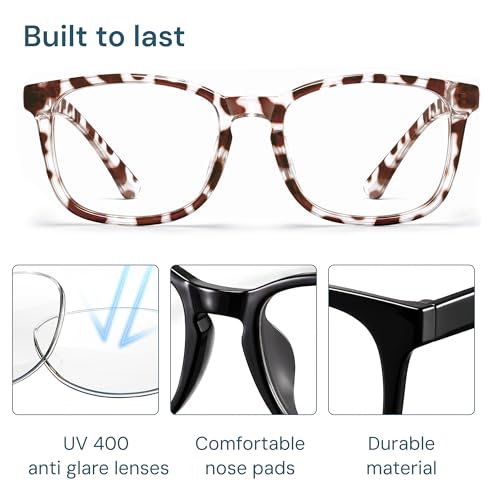 Image of Gaoye Blue Light Blocking Glasses -Fashion Square Eyeglasses, Anti UV Ray Computer Gaming Glasses Blue Blockers for Women /Men