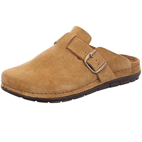 Rohde Damen Pantoffel Hausschuh Leder Rodigo-D 6189 Cover
