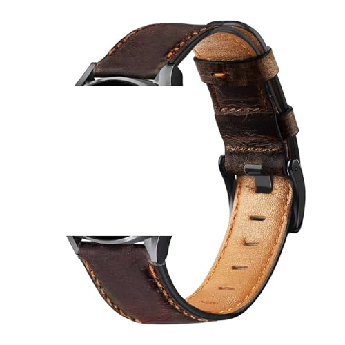 [XGYOMVB] 22mm 20mm �X�g���b�v Watch 6/7/4/5 Pro/Active 2 ���g�����U�[�u���X���b�g Gt 3-2 Galaxy Watch 6 �N���V�b�N�o���h(Deep brown 3,22mm watch band)